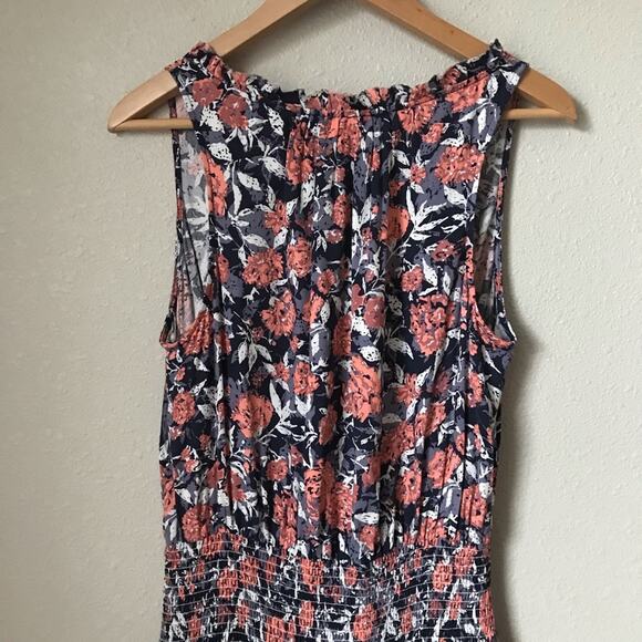 Splendid Encore Floral Smocked Waist Dress NWOT - Picture 3 of 7